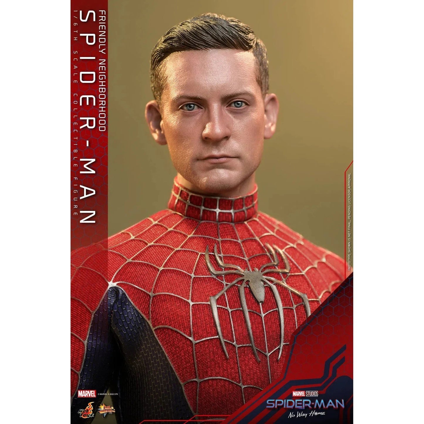 Friendly Neighborhood Spider-Man: Deluxe: Spider-Man No Way Home: MMS662 - Hot Toys Action Figure