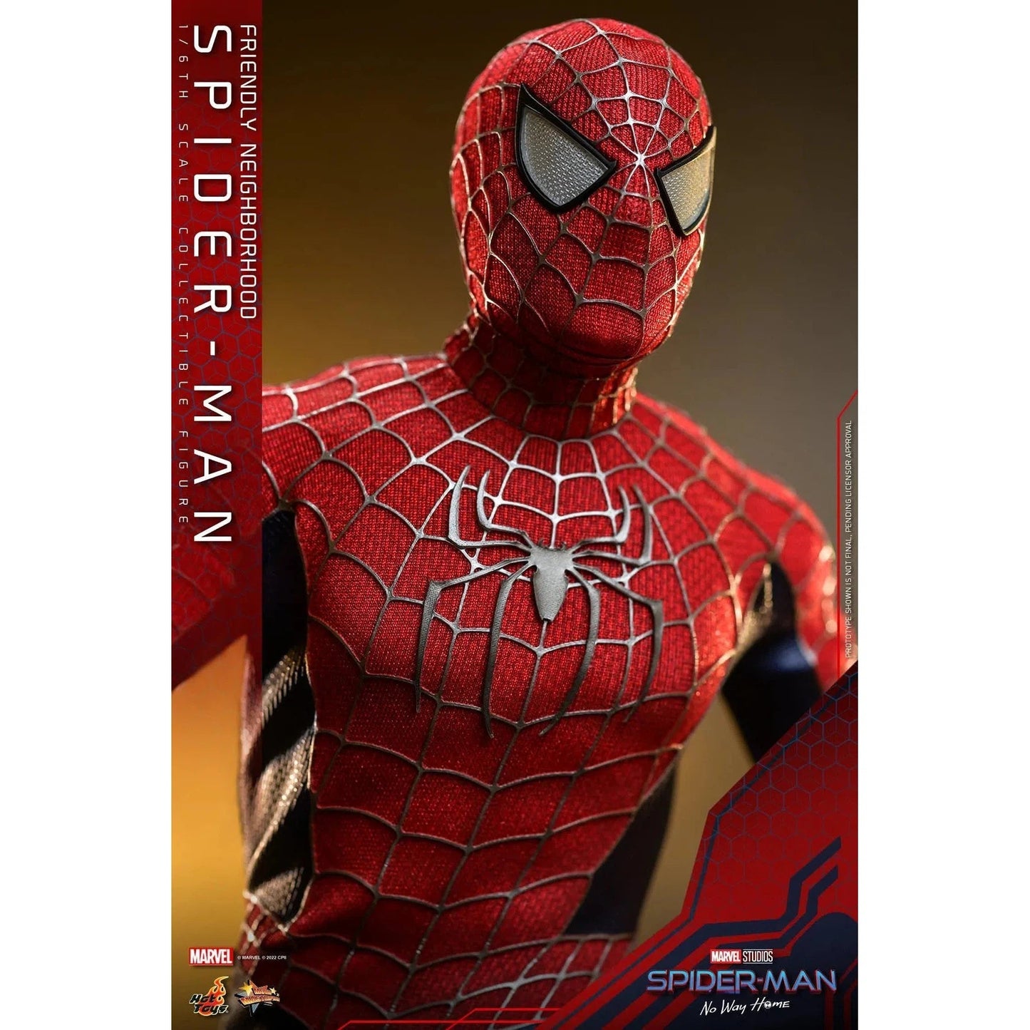 Friendly Neighborhood Spider-Man: Deluxe: Spider-Man No Way Home: MMS662 - Hot Toys Action Figure