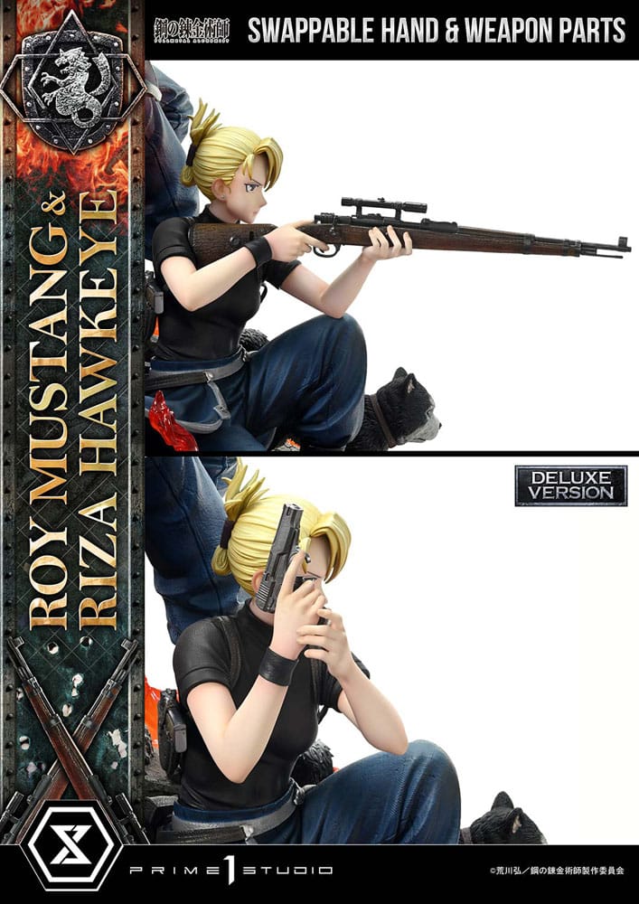 Fullmetal Alchemist Concept Masterline Statue 1/6 Roy Mustang & Riza Hawkeye Deluxe Bonus Version 50 cm - Prime 1 Studio Statues