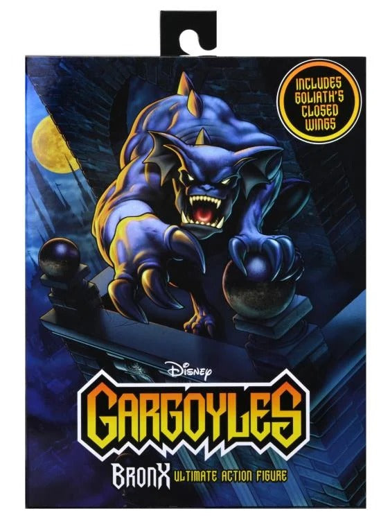 Gargoyles: Bronx (Closed Wings): Ultimate 7 Inch: Action Figure - Neca Action Figure