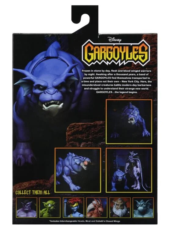 Gargoyles: Bronx (Closed Wings): Ultimate 7 Inch: Action Figure - Neca Action Figure