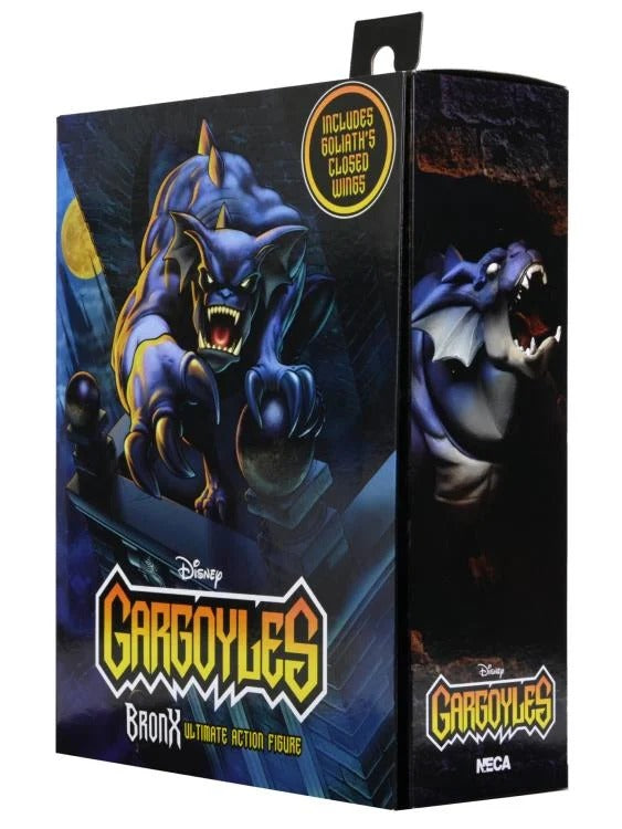 Gargoyles: Bronx (Closed Wings): Ultimate 7 Inch: Action Figure - Neca Action Figure