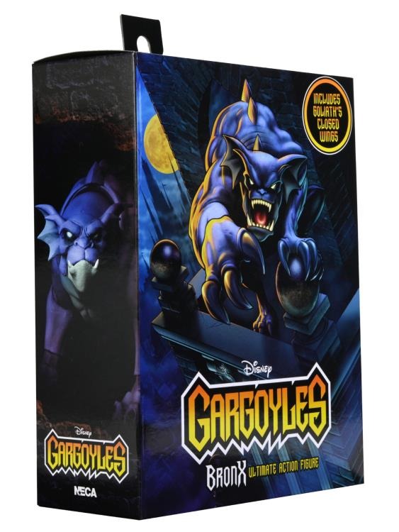 Gargoyles: Bronx (Closed Wings): Ultimate 7 Inch: Action Figure - Neca Action Figure