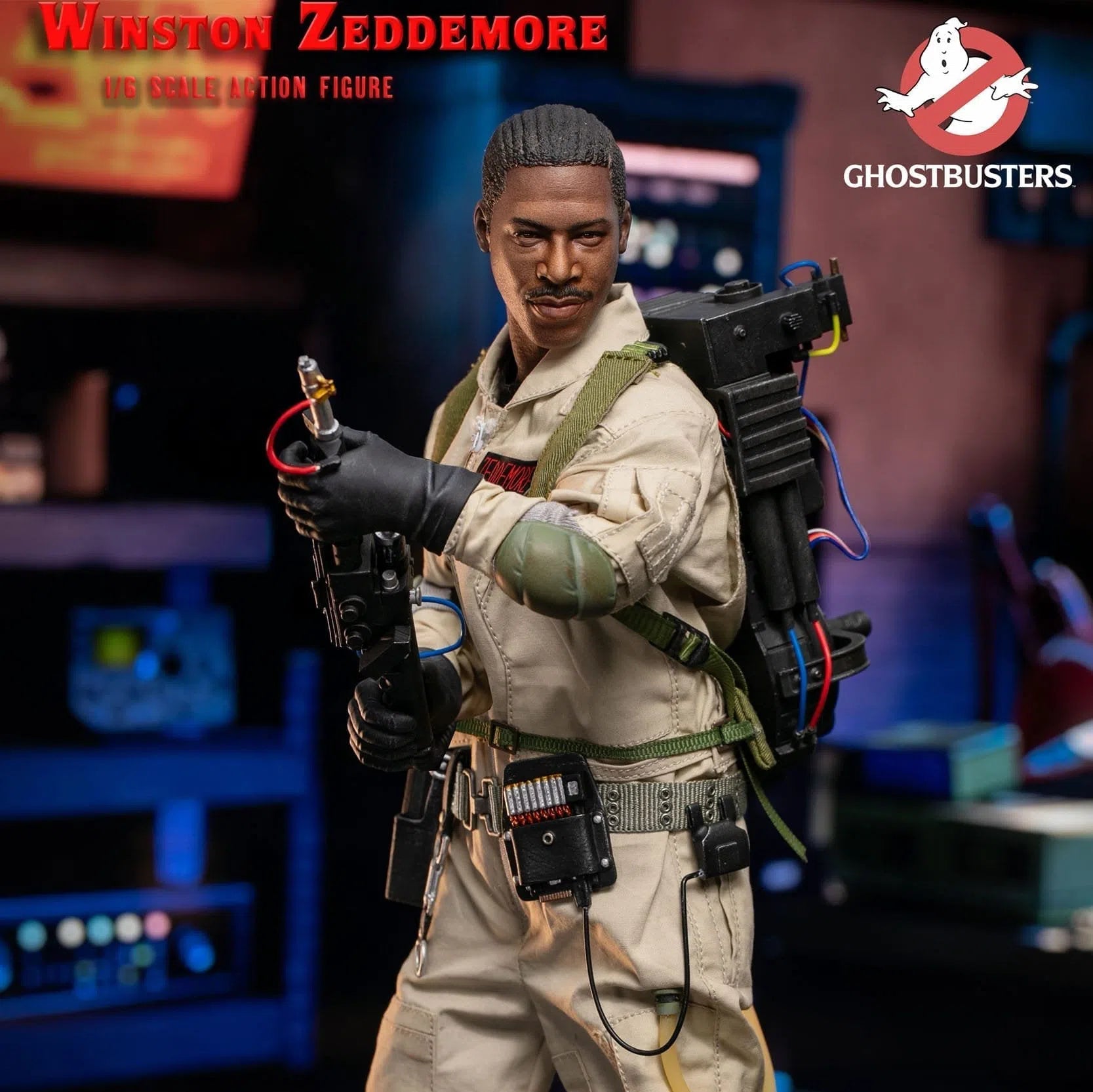 Ghostbusters: 1984: Winston Zeddemore: Sixth Scale Figure Star Ace