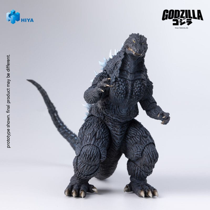 Godzilla Against Mechagodzilla (2002): Heat Ray Godzilla: Exquisite Basic: Action Figure - Hiya Toys Action Figures
