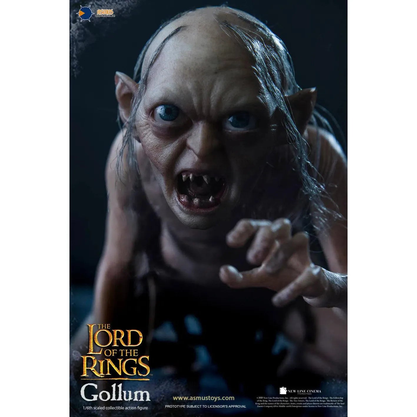 Gollum: Lord Of The Rings: Asmus: LOTR30G - Asmus Toys Action Figure