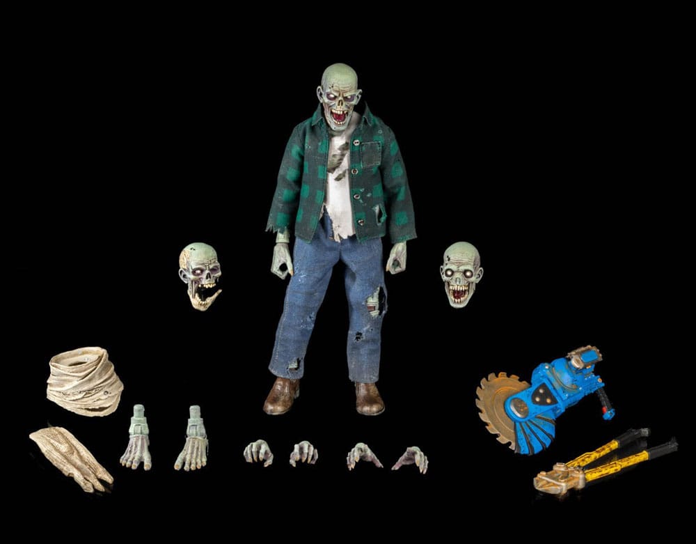 Graveyard Series Action Figure Worker Zombie - Four Horsemen Toy Design Action Figures