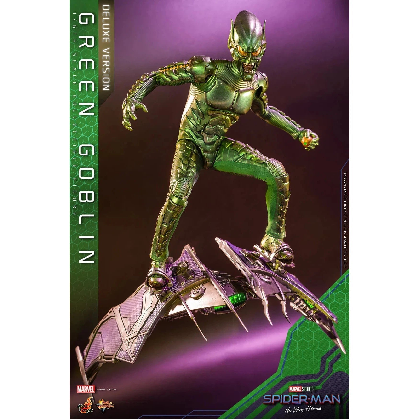 Green Goblin: Spider-Man: No Way Home: MMS631: Marvel: Deluxe Hot Toys