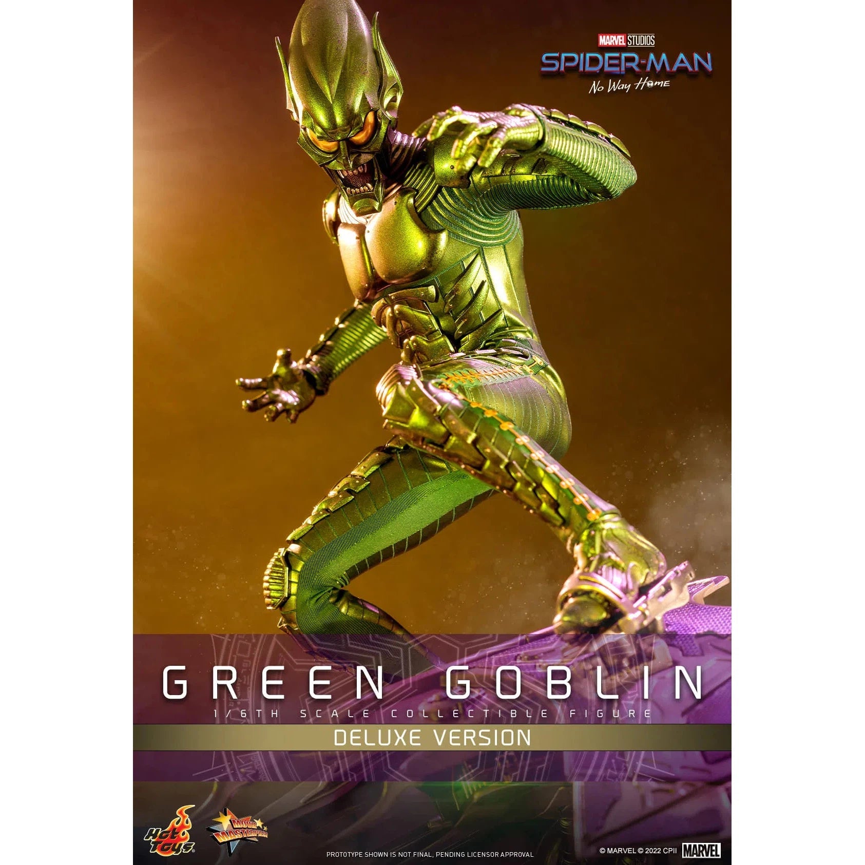 Green Goblin: Spider-Man: No Way Home: MMS631: Marvel: Deluxe Hot Toys