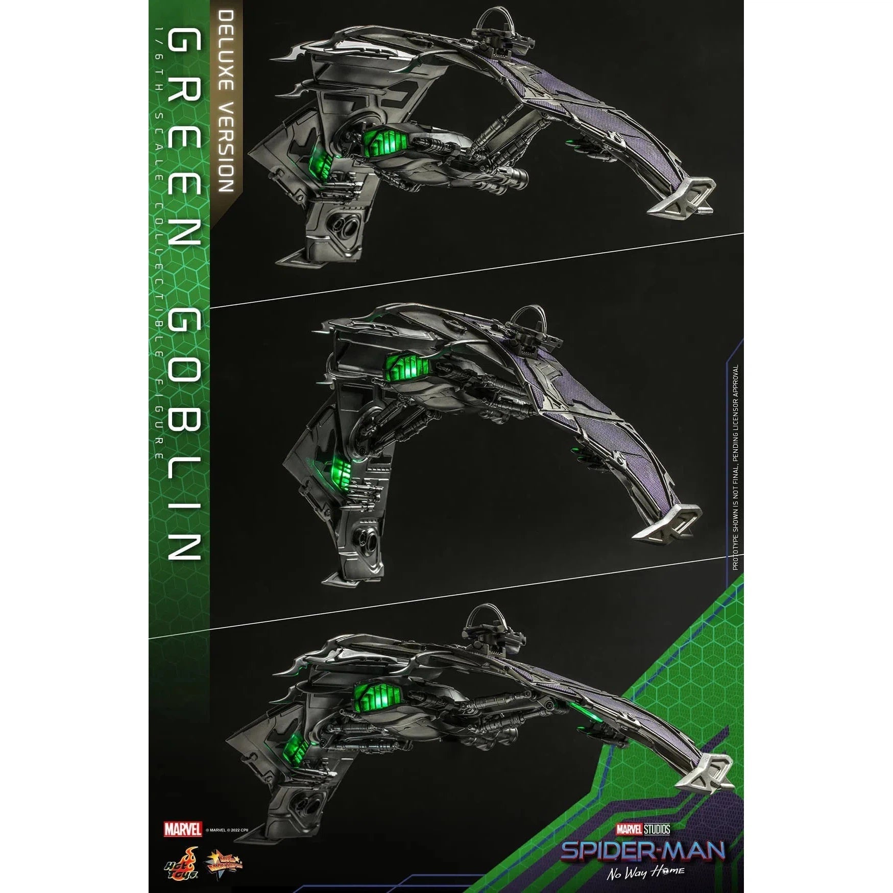 Green Goblin: Spider-Man: No Way Home: MMS631: Marvel: Deluxe Hot Toys
