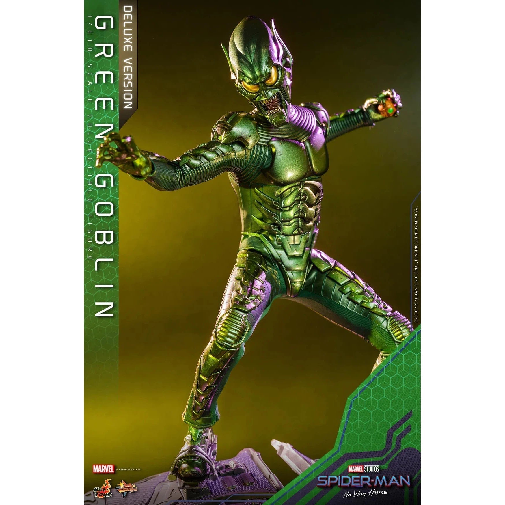 Green Goblin: Spider-Man: No Way Home: MMS631: Marvel: Deluxe Hot Toys
