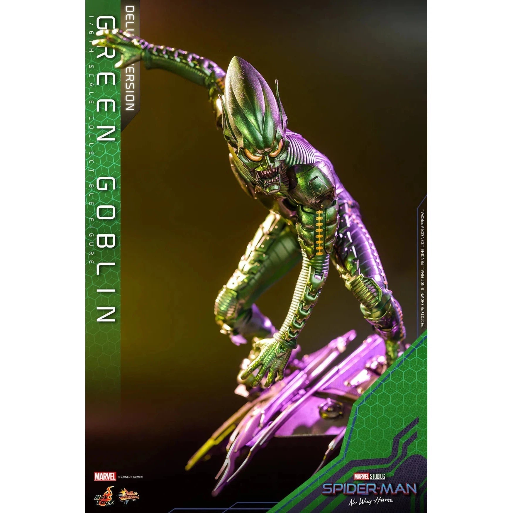 Green Goblin: Spider-Man: No Way Home: MMS631: Marvel: Deluxe Hot Toys