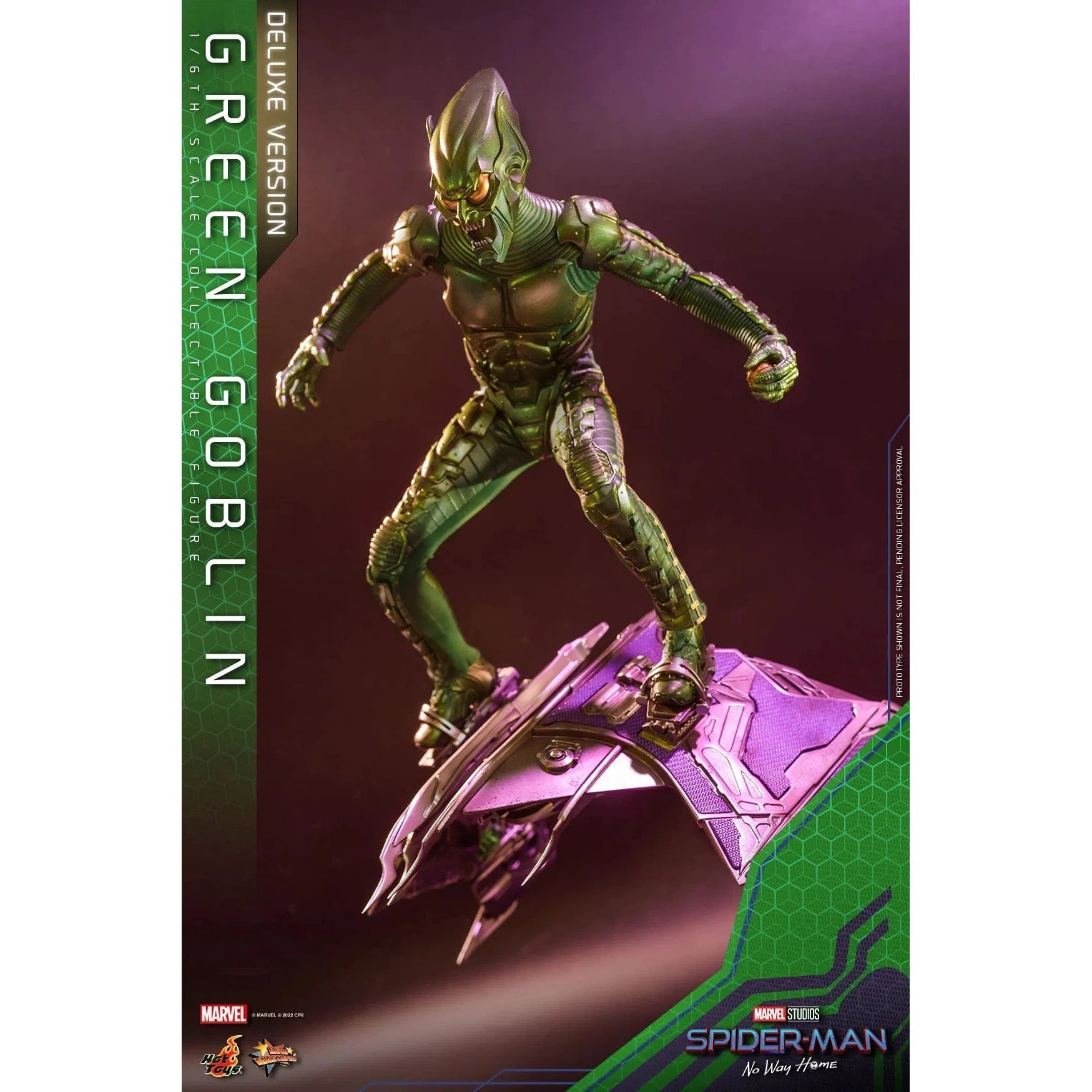Green Goblin: Spider-Man: No Way Home: MMS631: Marvel: Deluxe Hot Toys