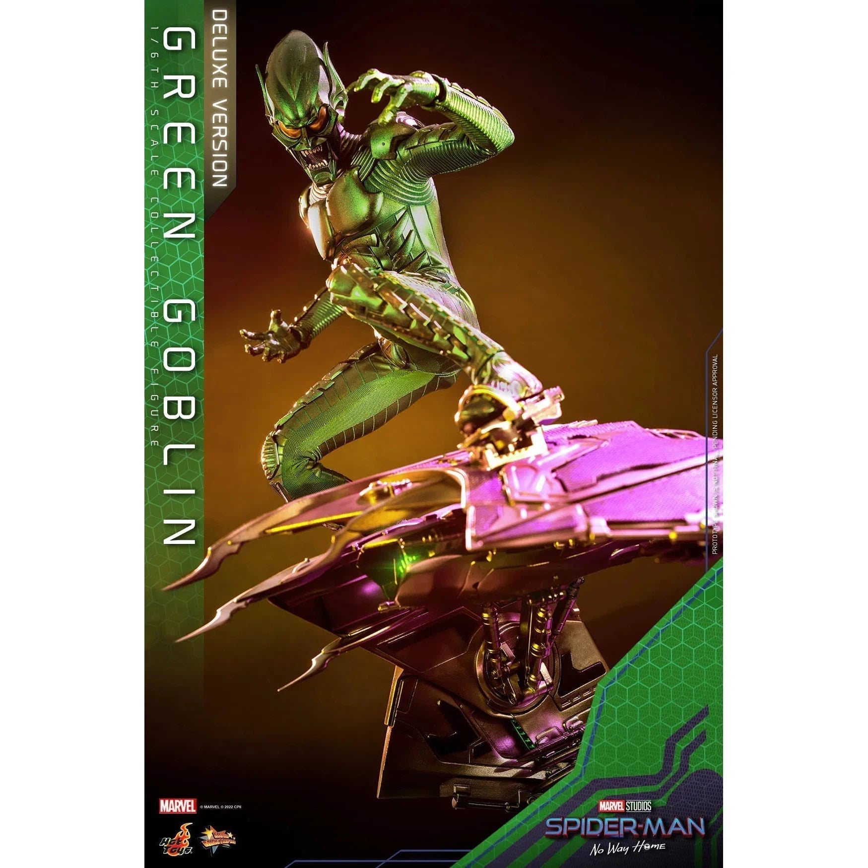 Green Goblin: Spider-Man: No Way Home: MMS631: Marvel: Deluxe Hot Toys