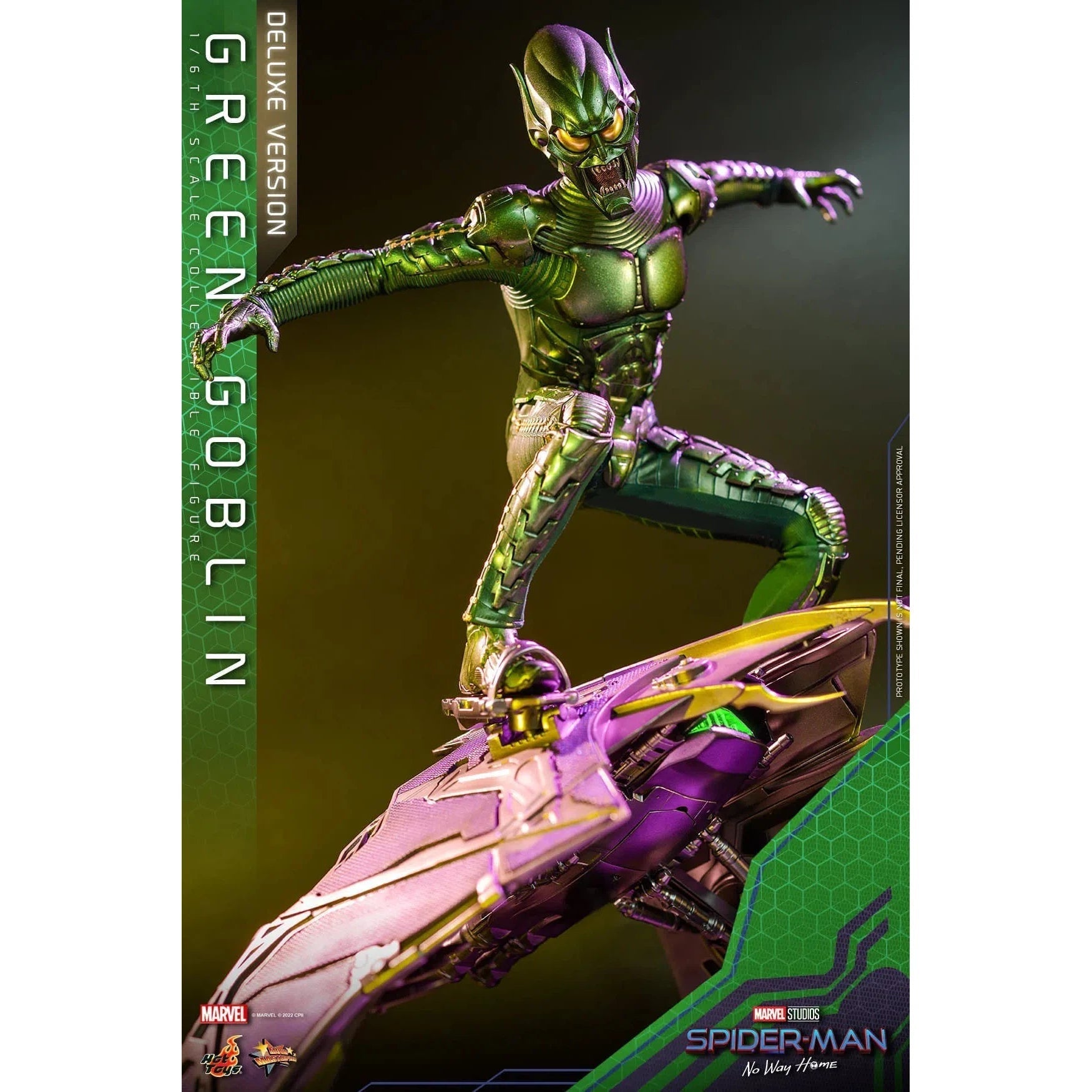 Green Goblin: Spider-Man: No Way Home: MMS631: Marvel: Deluxe Hot Toys