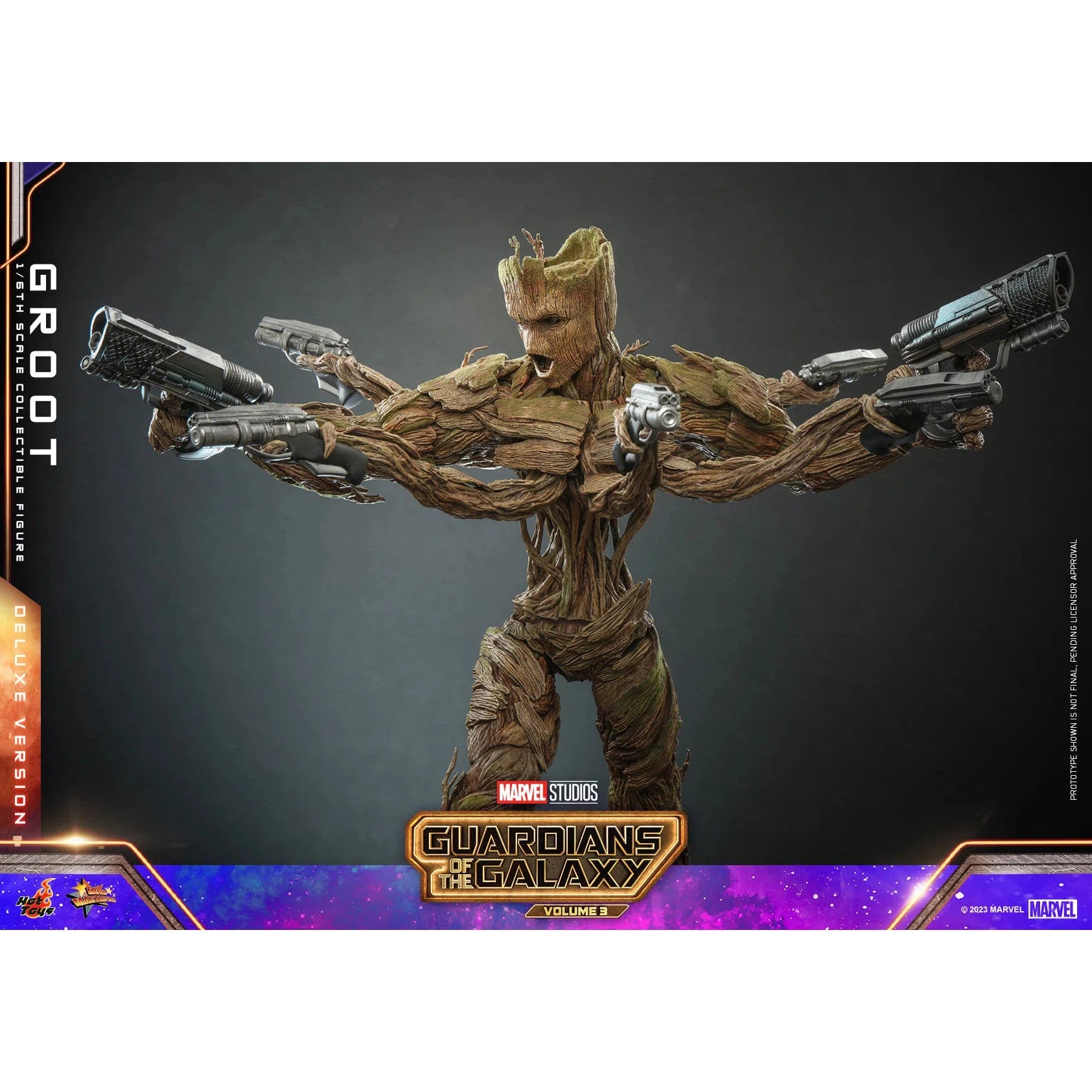 Groot: Deluxe: Guardians Of The Galaxy Vol.3: Marvel Hot Toys