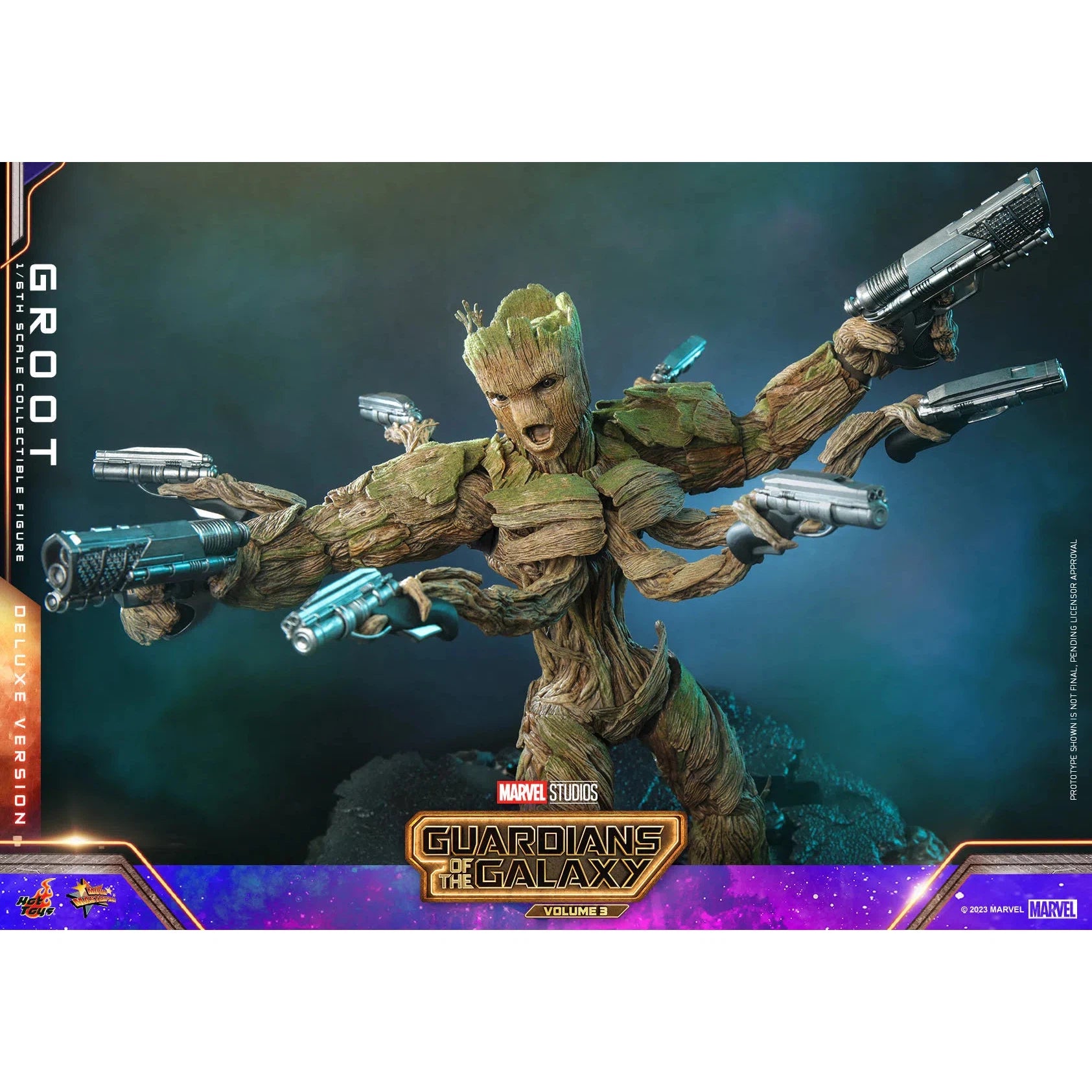 Groot: Deluxe: Guardians Of The Galaxy Vol.3: Marvel Hot Toys