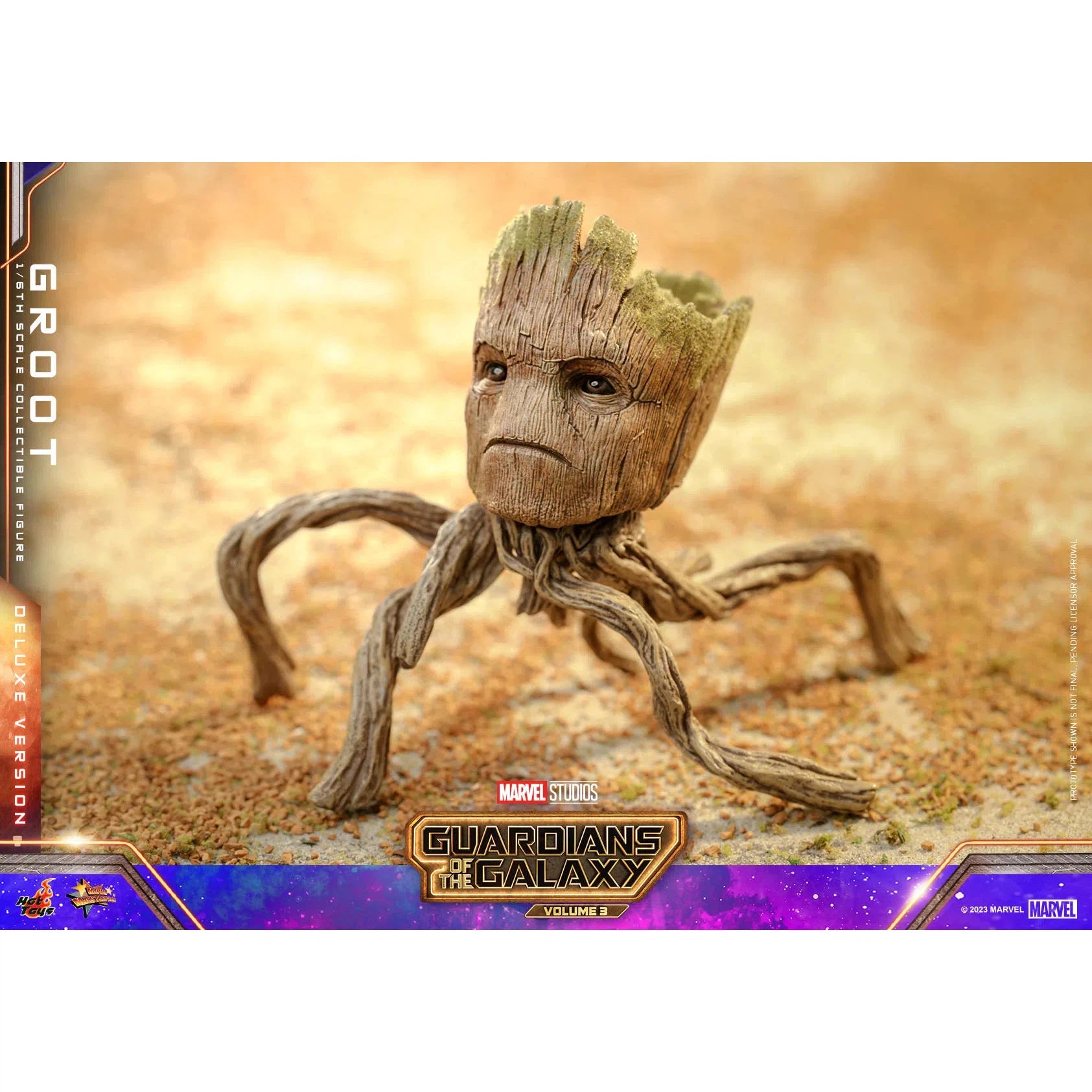 Groot: Deluxe: Guardians Of The Galaxy Vol.3: Marvel Hot Toys