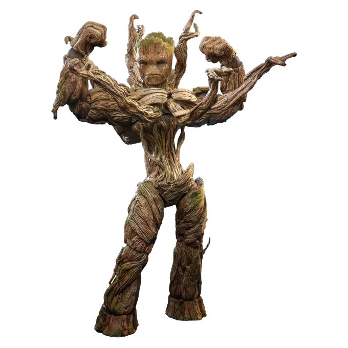 Hot Toys Groot: Deluxe: Guardians Of The Galaxy Vol.3: Marvel