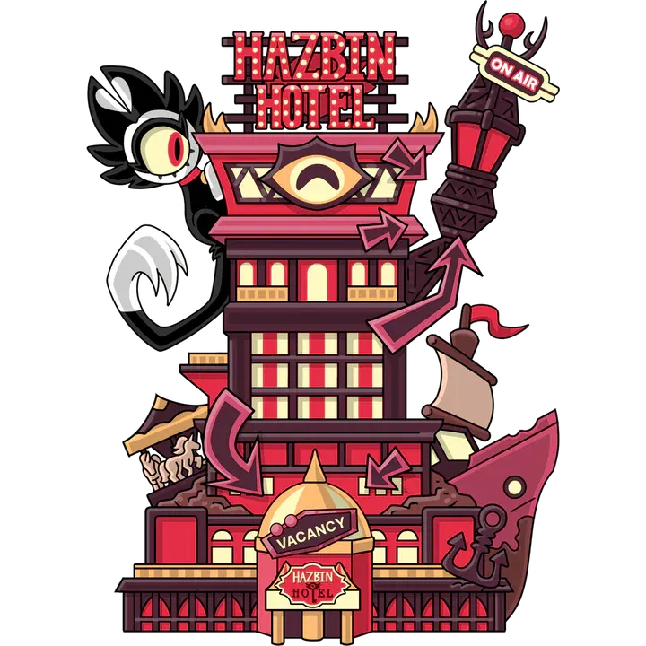 Hazbin Hotel: The Old Hazbin Hotel: Vinyl Figure: YouTooz YouTooz