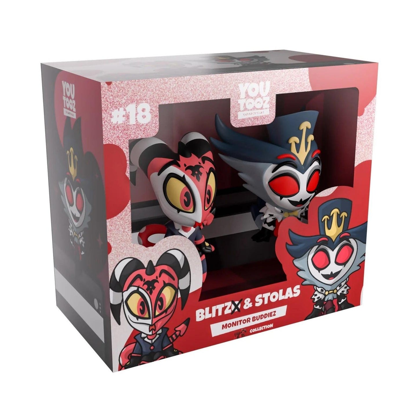 Helluva Boss: Blitzo & Stolas Monitor Buddiez: Vinyl Figures - YouTooz Vinyl Figure