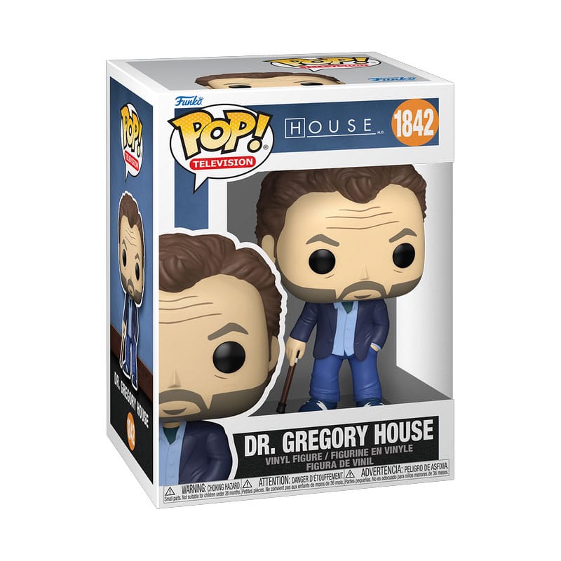 House, M.D. POP! Television Vinyl Figure Dr. Gregory House - Funko POP! Figures