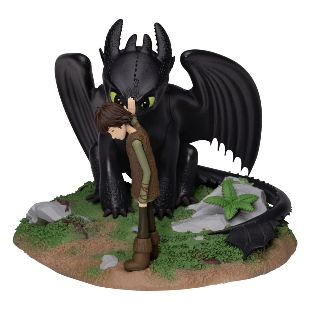 How To Train Your Dragon: Toothless & Hiccup: D-Stage Diorama - Beast Kingdom Toys Statue