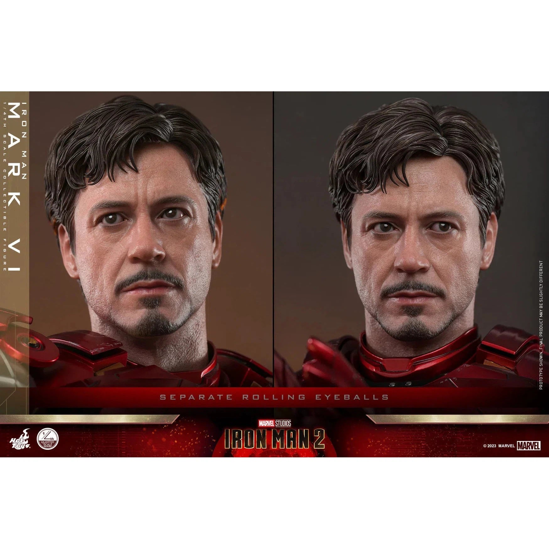 Iron Man MK VI: Iron Man 2: Marvel: Quarter Scale Hot Toys