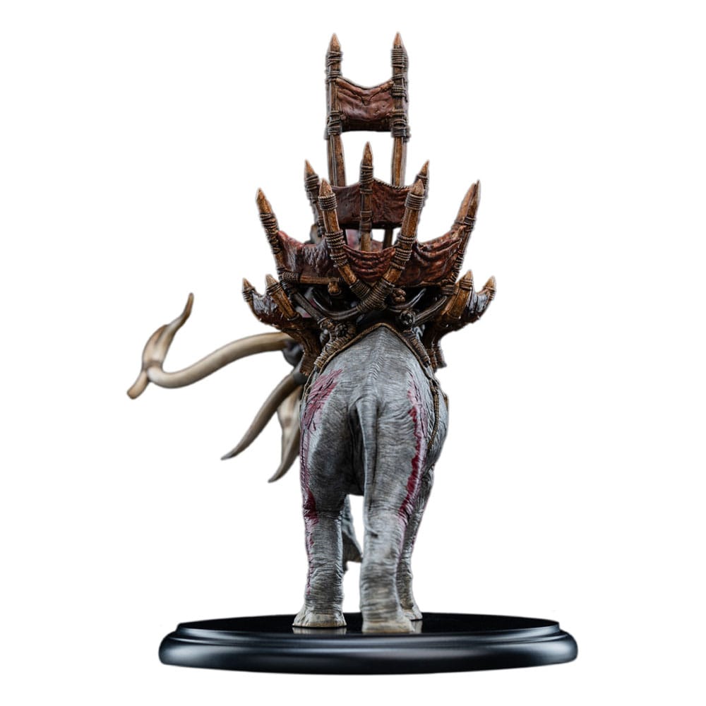 Lord of the Rings Mini Statue Mumak in Battle - Weta Workshop Statue