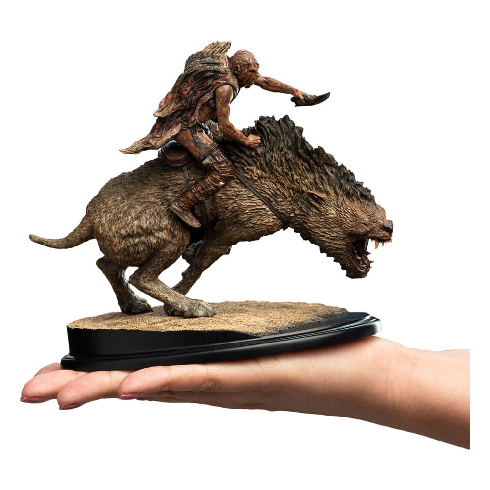 Lord of the Rings Mini Statue Sharkû on Warg 18 cm - Weta Workshop Statues