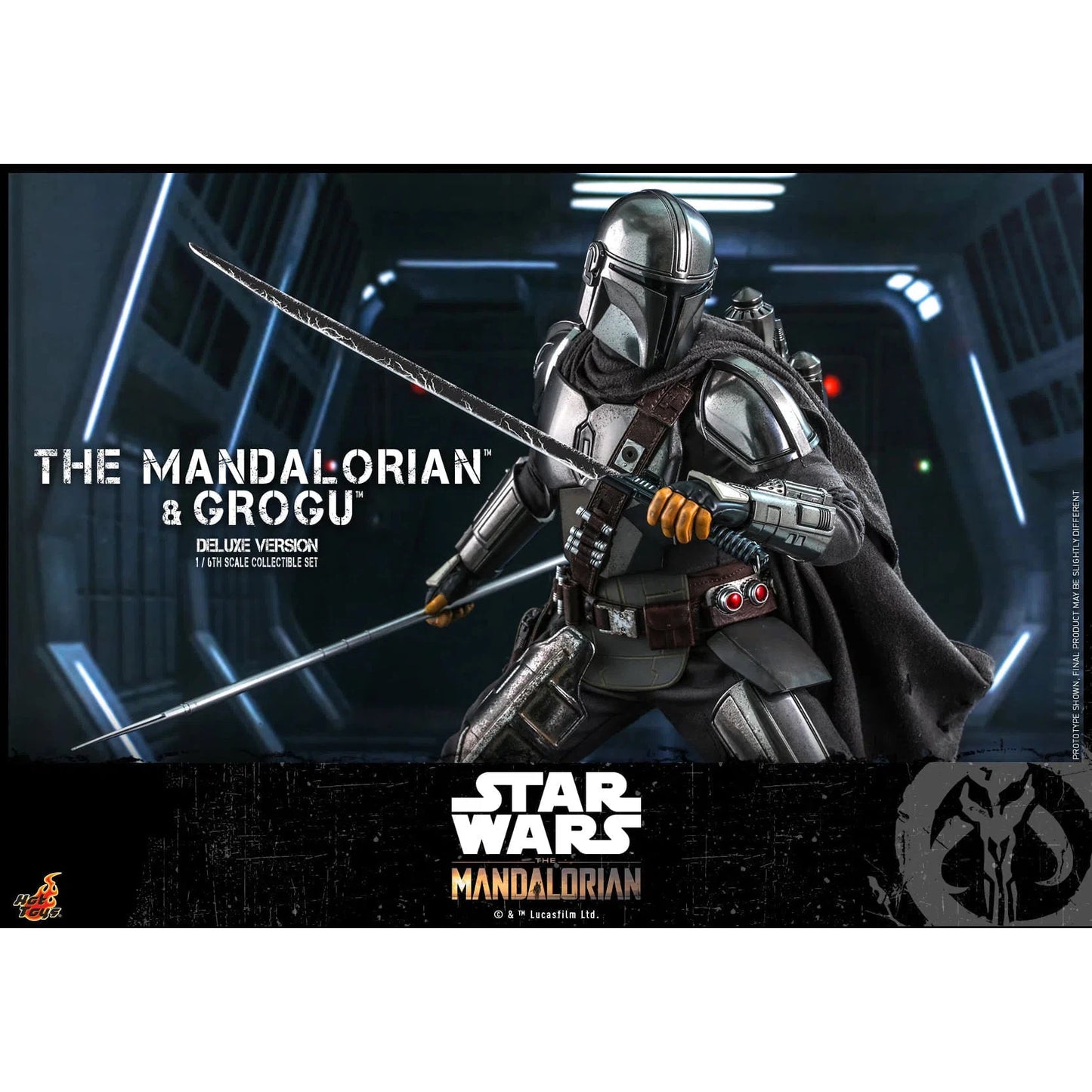 Mandalorian & Grogu Set: Deluxe: Star Wars: TMS052 - Hot Toys Action Figure