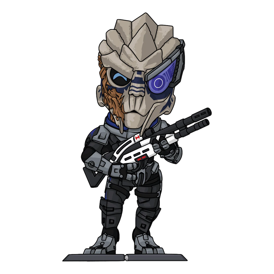 Mass Effect: Garrus: Vinyl Figure - YouTooz Vinyl Figure