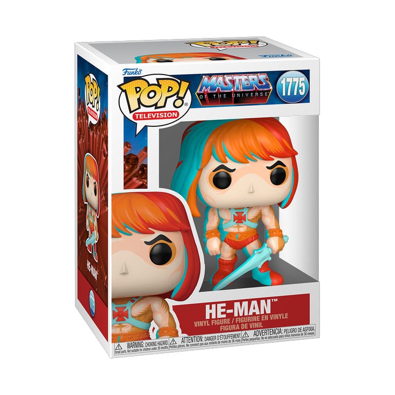 Masters of the Universe POP! Television Vinyl Figure He-Man (Comic Deco) - Funko POP! Figures