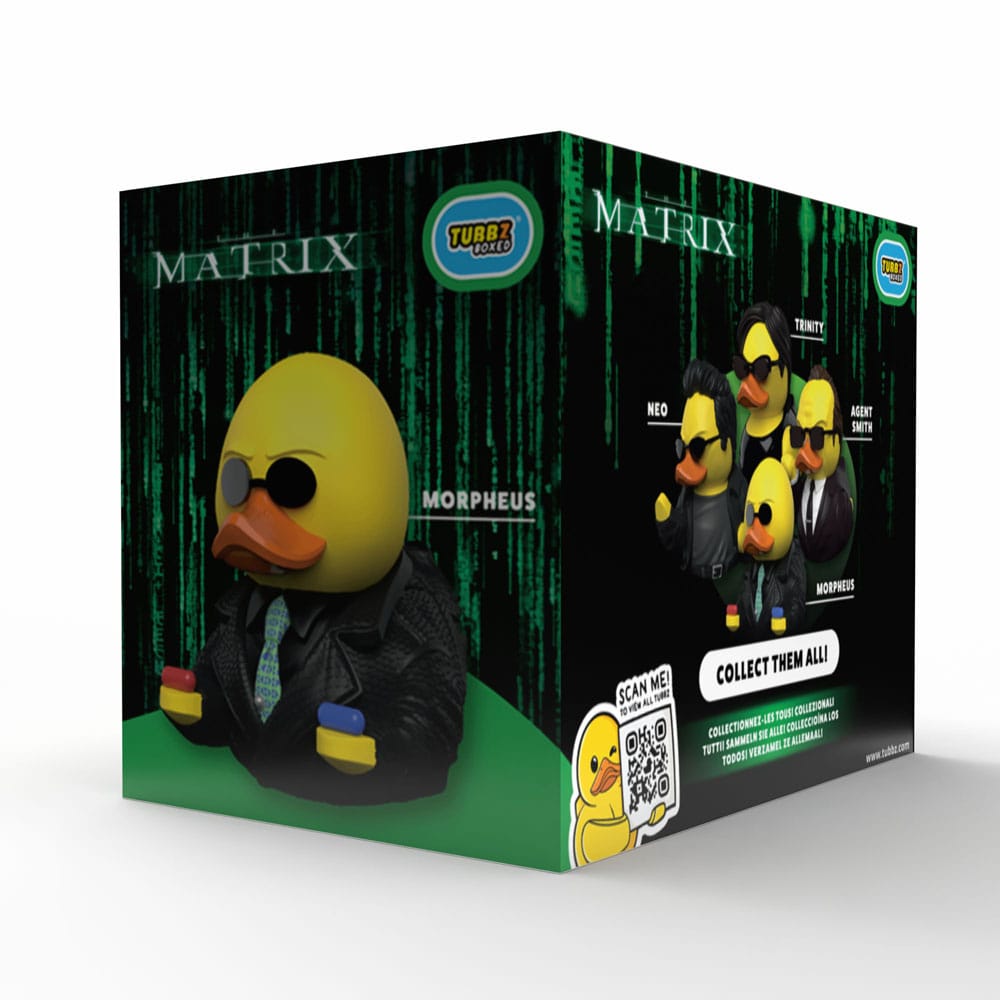 Matrix Tubbz PVC Figure Morpheus Boxed Edition 10 cm - Numskull Mini-figures