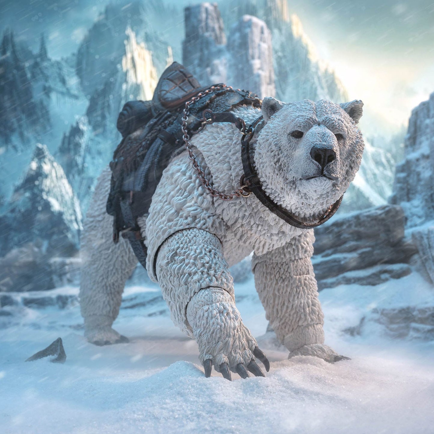 Mythic Legions: Horror of Einsamall: Isbjorn (Beast Mount): Action Figure - Four Horsemen Action Figure