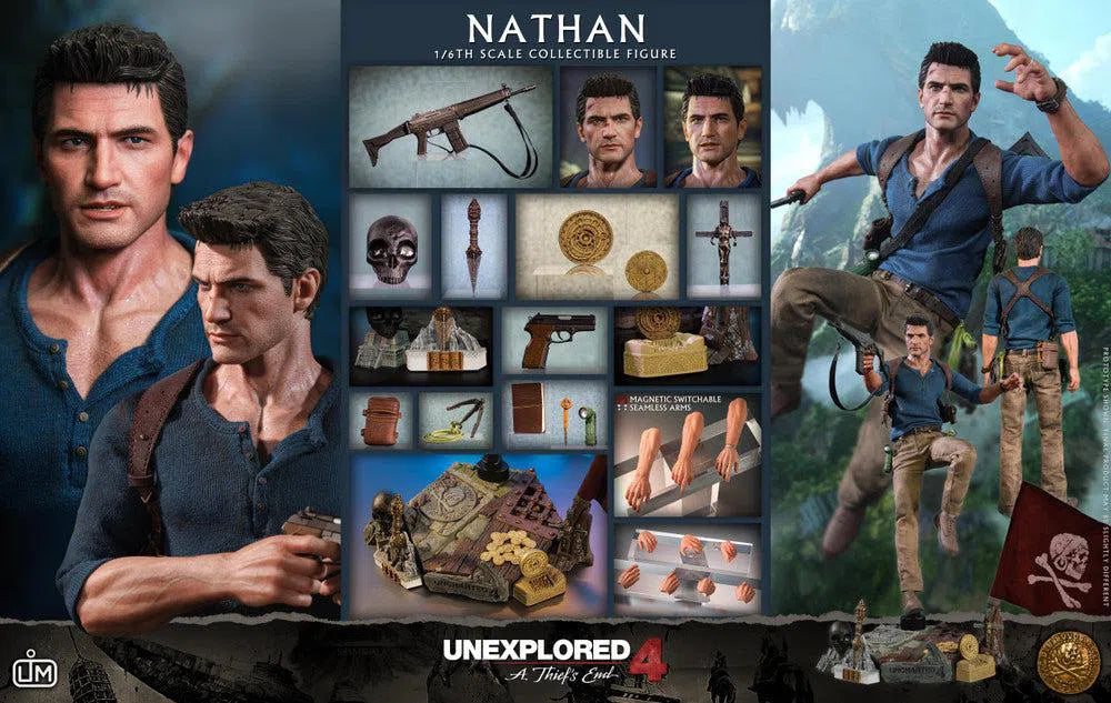 Nathan: Unexplored 4 Figure - Limtoys Action Figure