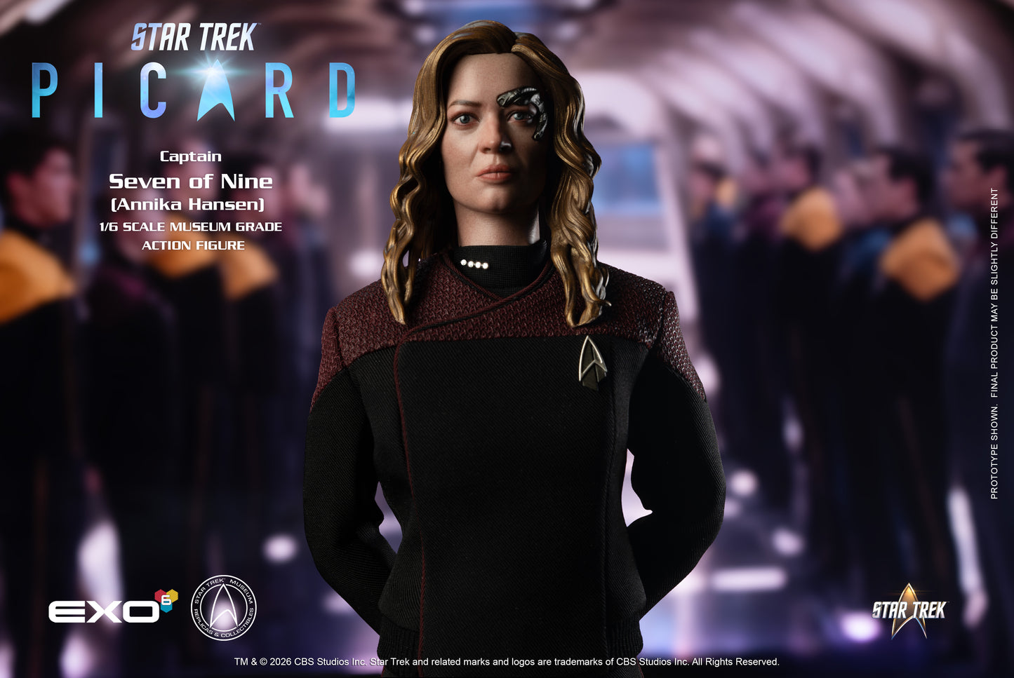 Star Trek: Picard Captain Seven of Nine (Annika Hansen) 1/6 Scale Action Figure