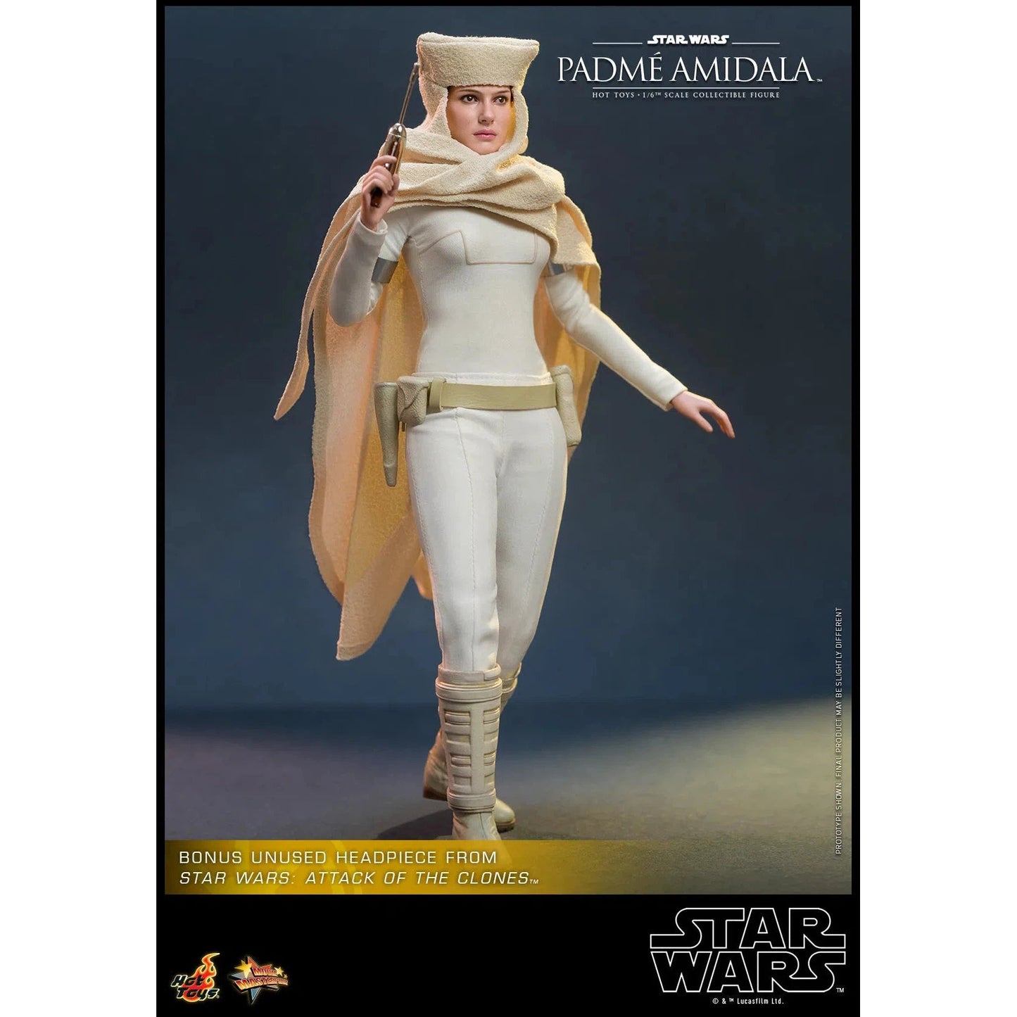 Padme Amidala: Star Wars Episode II: Attack Of The Clones - Hot Toys Action Figure