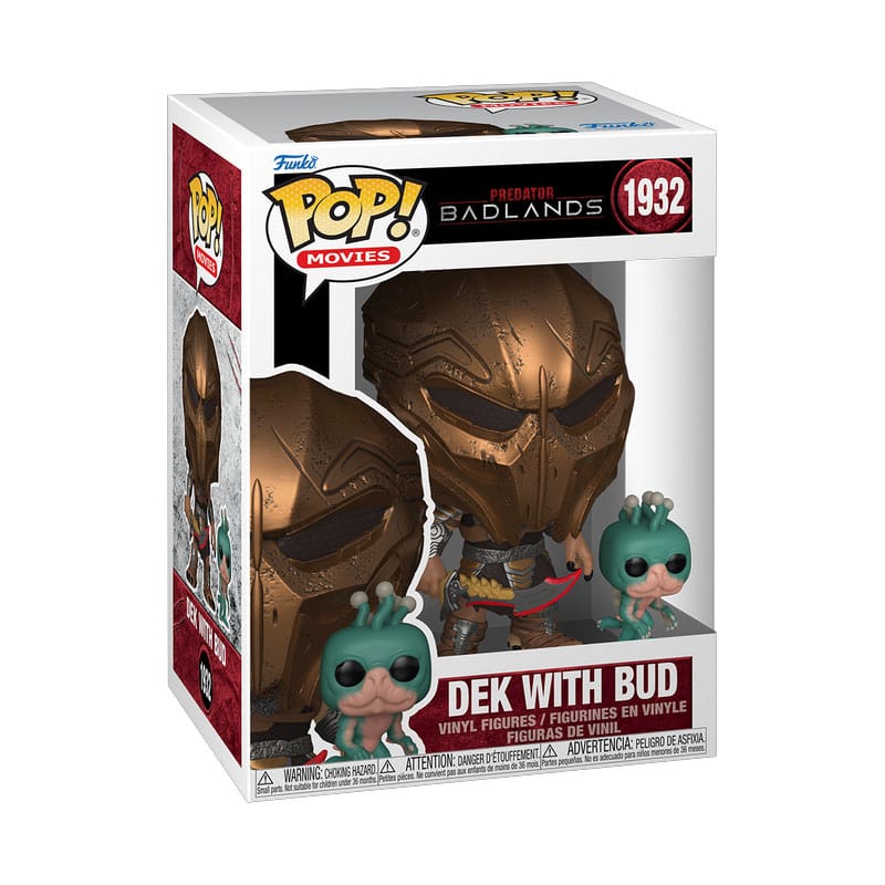 Predator: Badlands POP! & Buddy Movies Vinyl Figure Dek with Bud - Funko POP! Figures