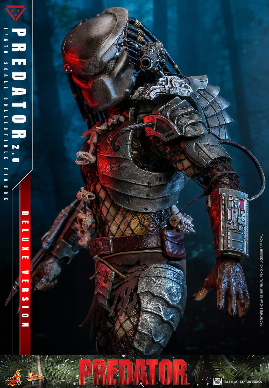 Predator: Predator 2.0: Deluxe: 1/6th Scale Action Figure - Hot Toys Action Figure