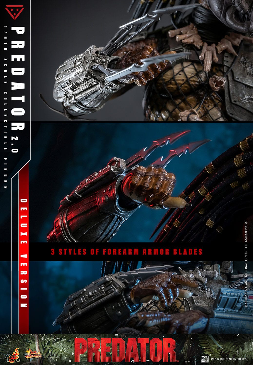 Predator: Predator 2.0: Deluxe: 1/6th Scale Action Figure - Hot Toys Action Figure