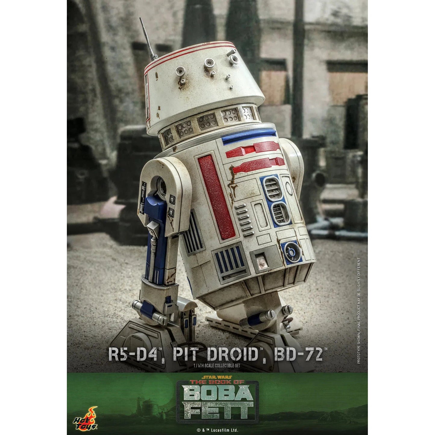 R5-D4, Pit Droid & BD-72: Star Wars: The Book Of Boba Fett - Hot Toys Action Figure