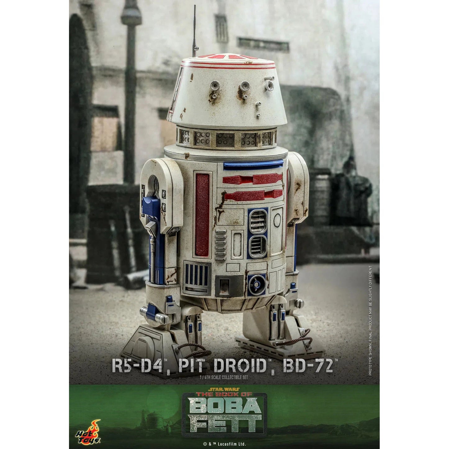 R5-D4, Pit Droid & BD-72: Star Wars: The Book Of Boba Fett - Hot Toys Action Figure