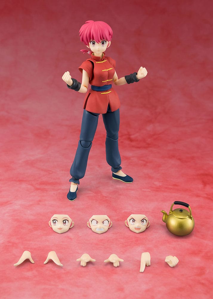 Ranma 1/2 S.H. Figuarts Action Figure Ranma 12 cm - Bandai Tamashii Nations Action figures