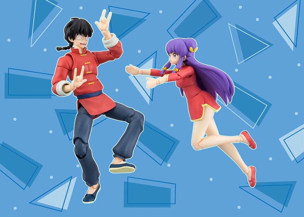 Ranma 1/2 S.H. Figuarts Action Figure Ranma Saotome 14 cm - Bandai Tamashii Nations Action figures