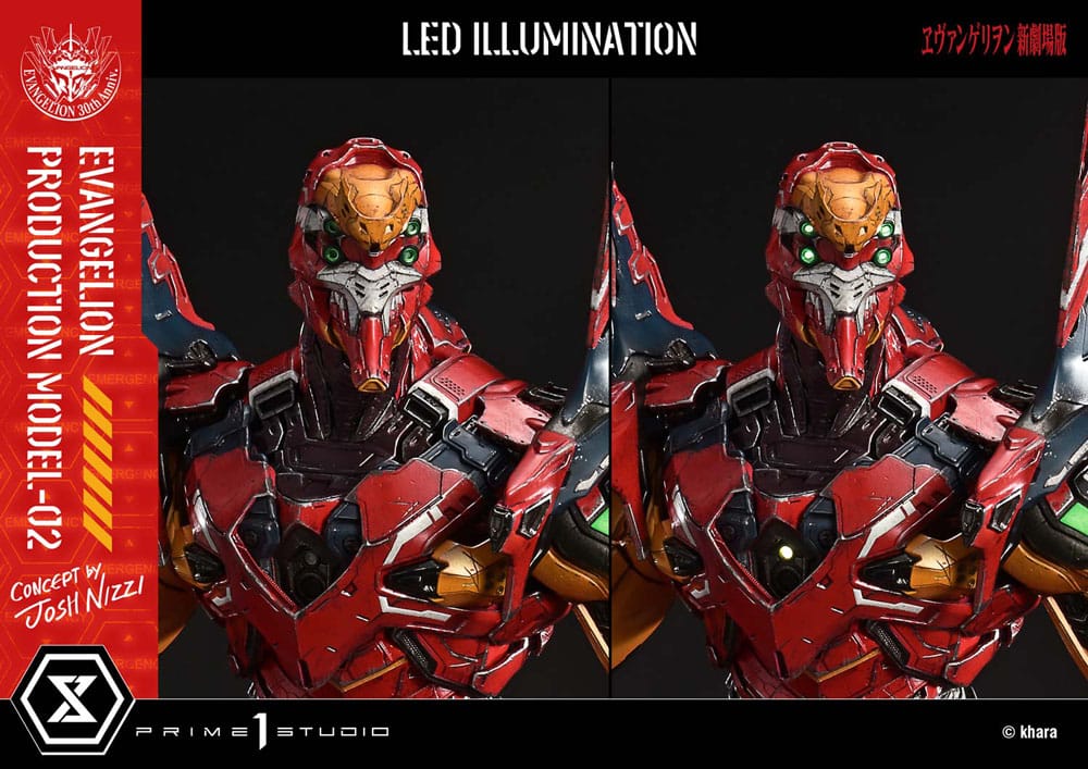 Rebuild of Evangelion Ultimate Diorama Masterline Series Statue Evangelion Production Model-02 (Concept By Josh Nizzi) 73 cm - Prime 1 Studio Statues