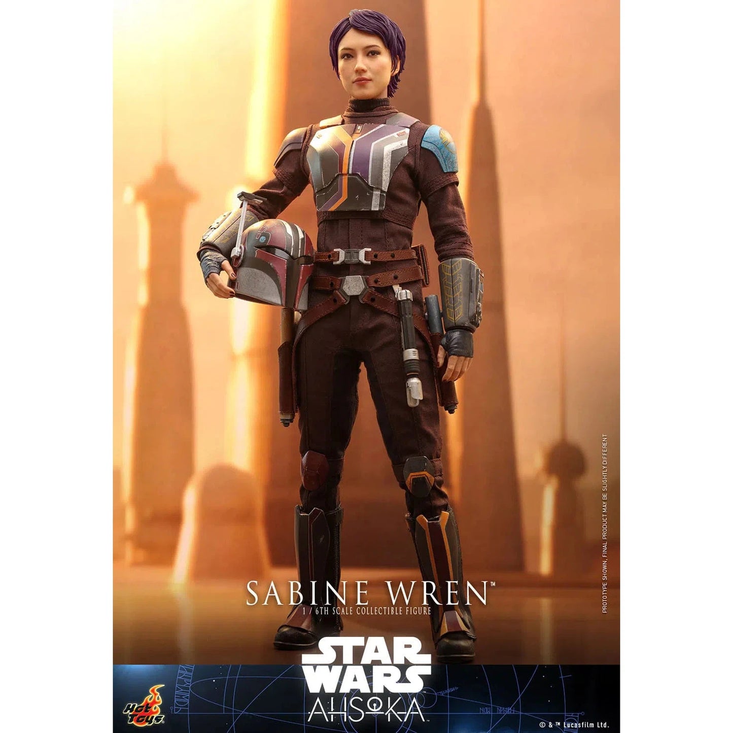 Sabine Wren: Star Wars: Ahsoka - Hot Toys Action Figure