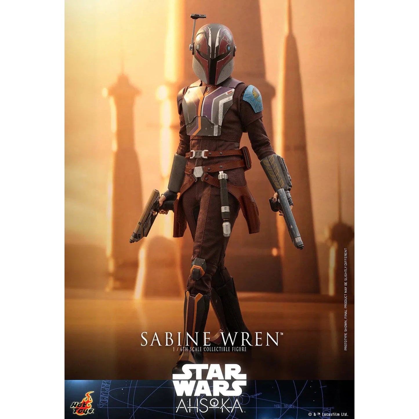 Sabine Wren: Star Wars: Ahsoka - Hot Toys Action Figure