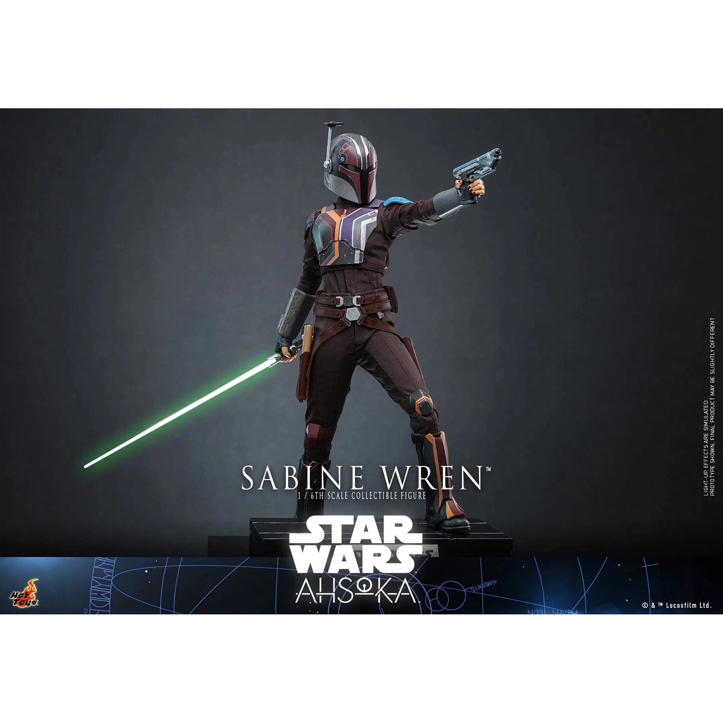 Sabine Wren: Star Wars: Ahsoka - Hot Toys Action Figure