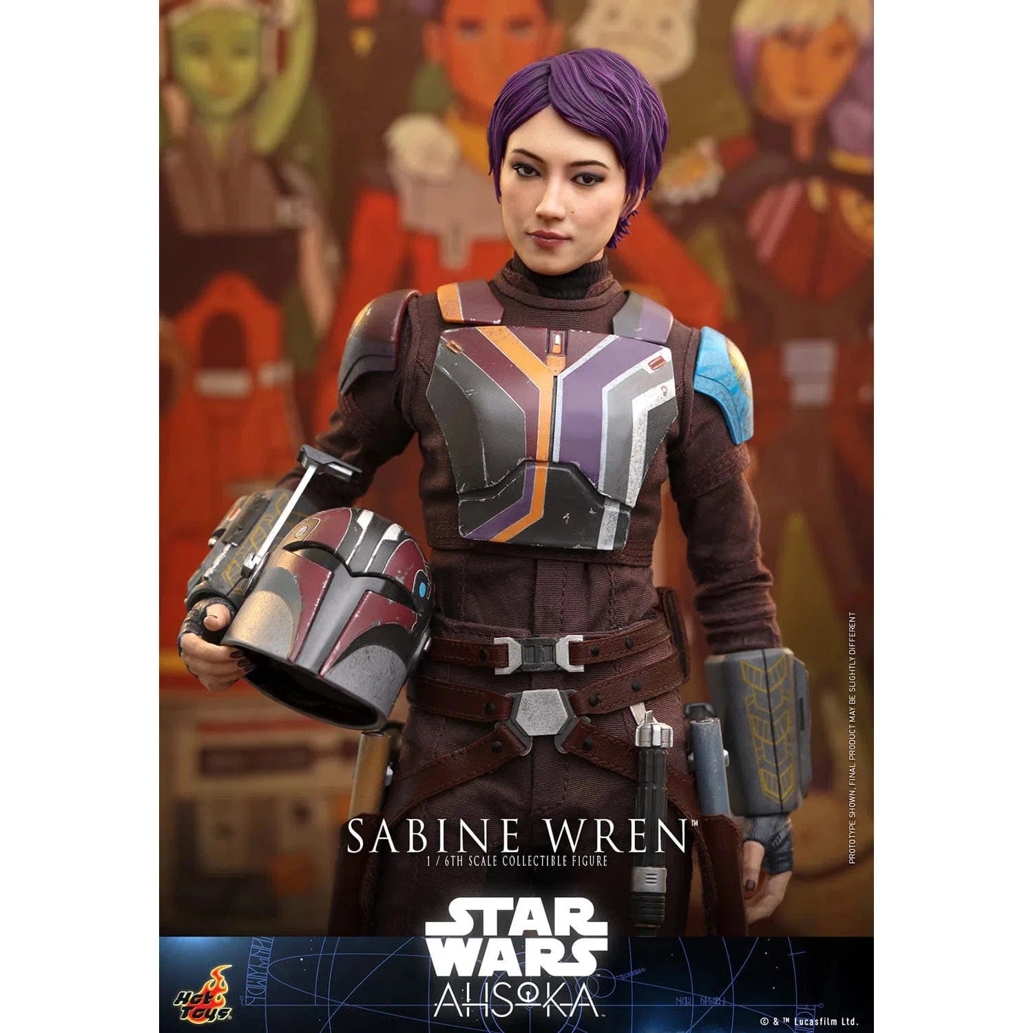 Sabine Wren: Star Wars: Ahsoka: Hot Toys Hot Toys